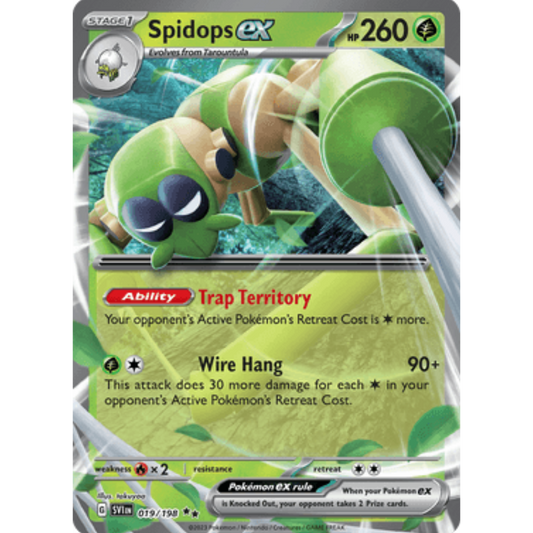 Spidops ex (019/198) [Scarlet & Violet: Base Set]