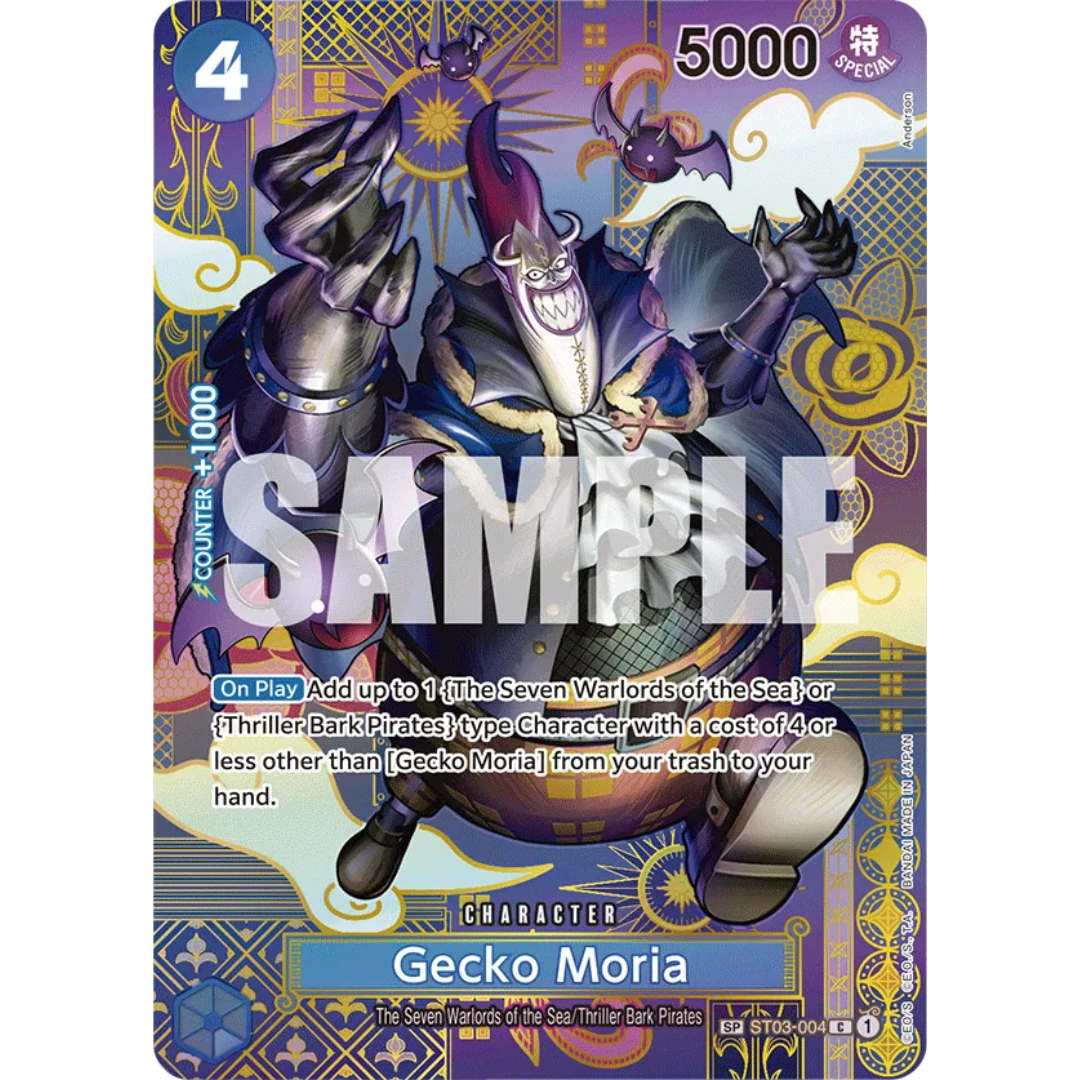 Gecko Moria (SP) (ST03-004) - Two Legends Foil