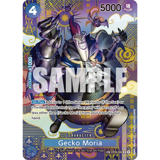 Gecko Moria (SP) (ST03-004) - Two Legends Foil