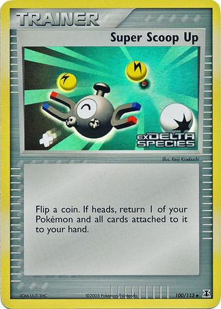 Super Scoop Up 100  - Reverse Holofoil Delta Species - Uncommon