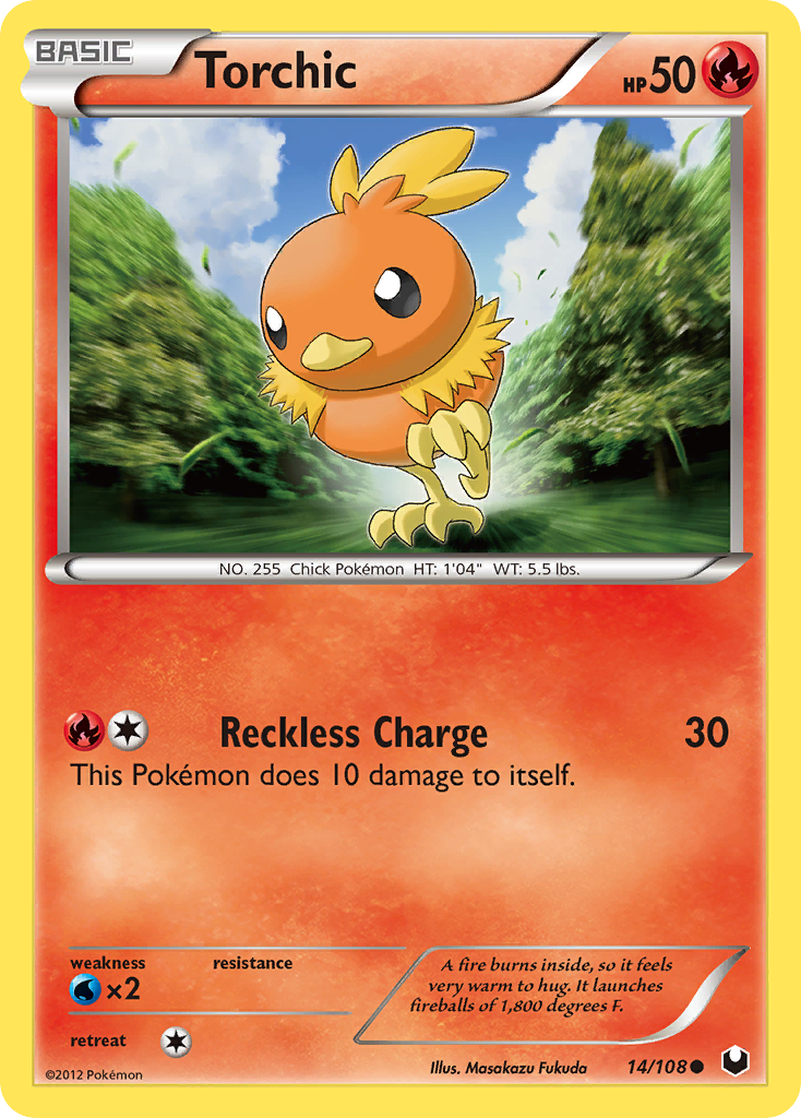 Torchic (14)  Dark Explorers - Common