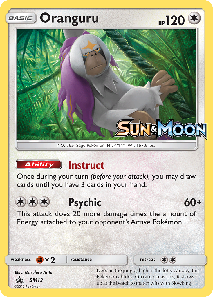 Oranguru - SM13 (Prerelease)  - Holofoil SM Promos - Promo