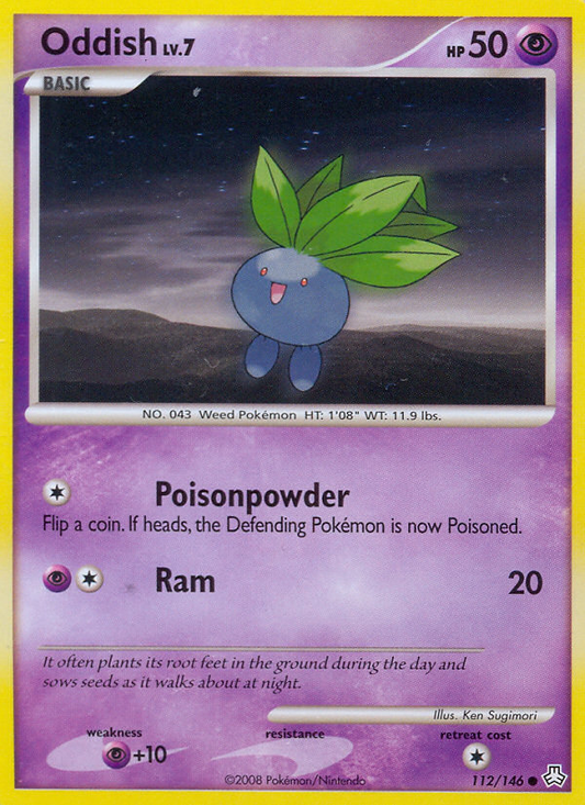 Oddish (112)  Legends Awakened - Common
