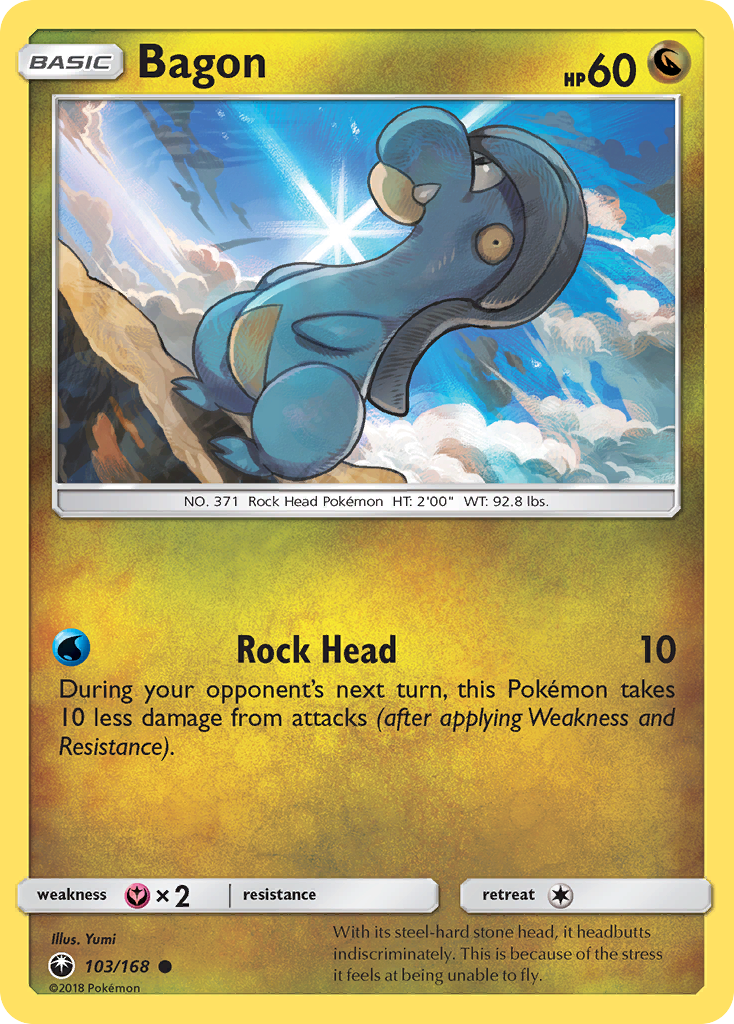 Bagon (103)/168  SM  Celestial Storm - Common