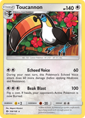 Toucannon 108  SM Base Set - Rare