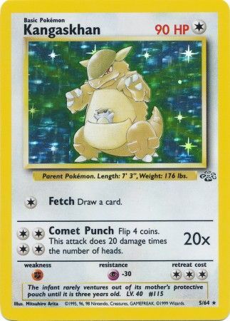 Kangaskhan (5) 005/64  Jungle - Holo Rare