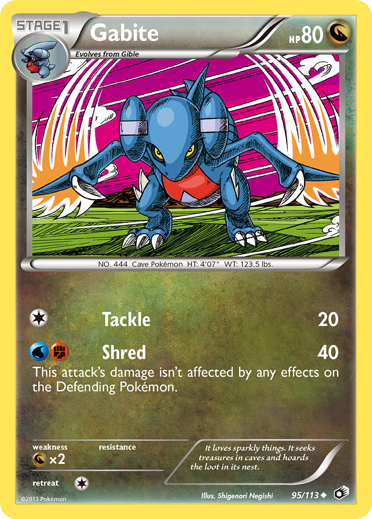 Gabite  Legendary Treasures - Uncommon