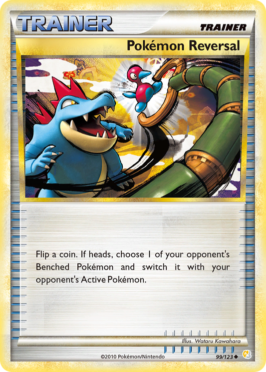 Pokemon Reversal 099  HeartGold SoulSilver - Uncommon
