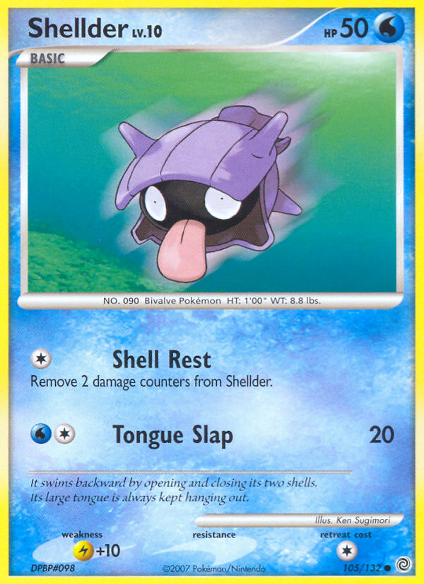 Shellder  Secret Wonders - Common