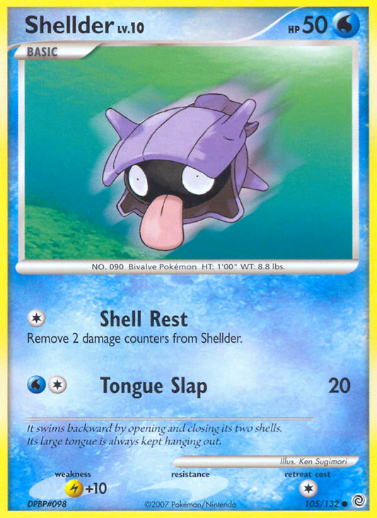Shellder  Secret Wonders - Common