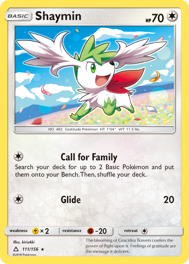 Shaymin (111)  SM  Ultra Prism - Rare