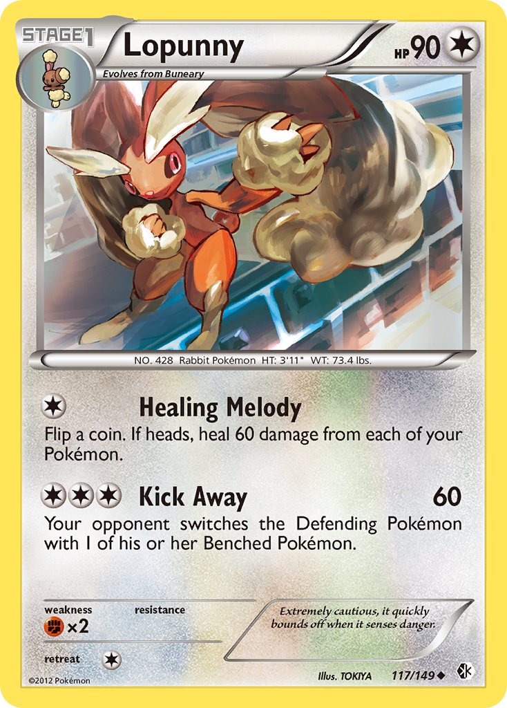 Lopunny  Boundaries Crossed - Uncommon