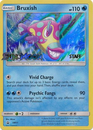 Bruxish - SM11 (Prerelease) [Staff]  - Holofoil SM Promos - Promo