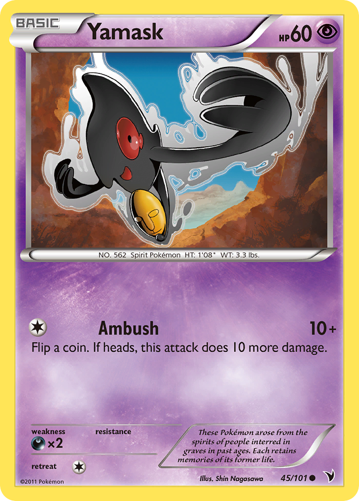 Yamask (45)  Noble Victories - Common