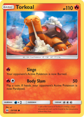 Torkoal 023  SM Base Set - Common