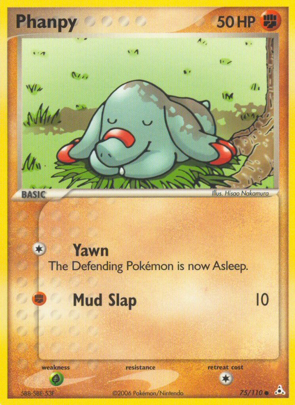 Phanpy 075  Holon Phantoms - Common