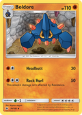 Boldore 070  SM Base Set - Uncommon