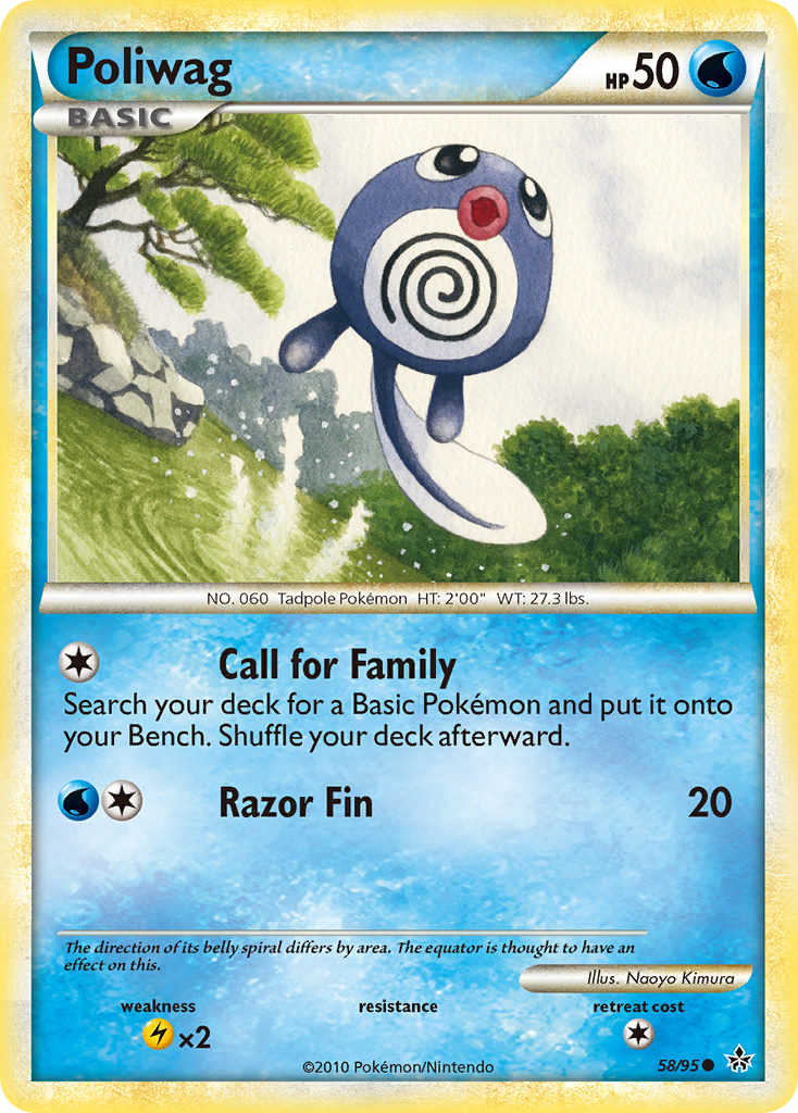 Poliwag  Unleashed - Common