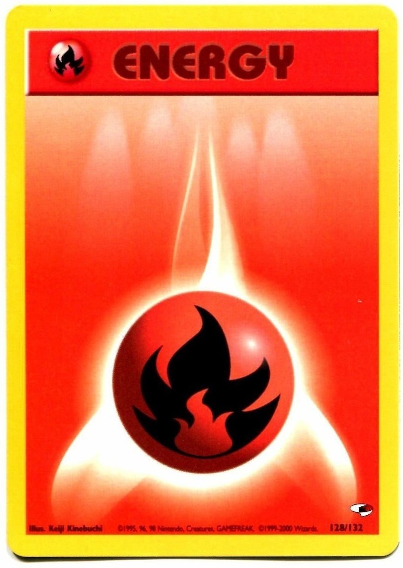 Fire Energy 128  - Unlimited Gym Heroes - Common