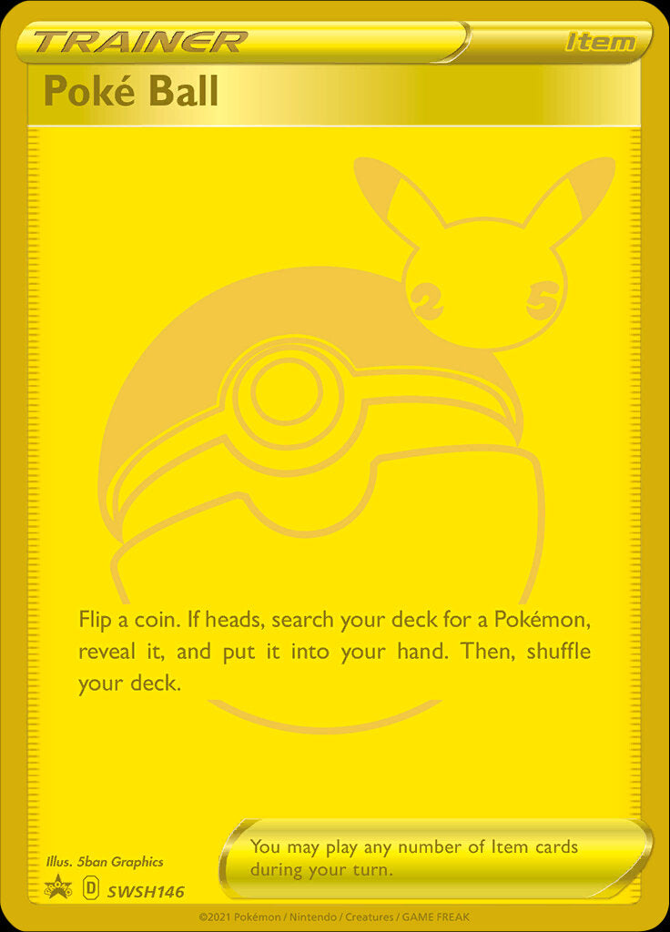 Poke Ball SWSH146  - Holofoil SWSH Sword & Shield Promo Cards - Promo