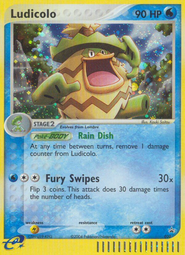 Ludicolo 020  - Holofoil Nintendo Promos - Promo