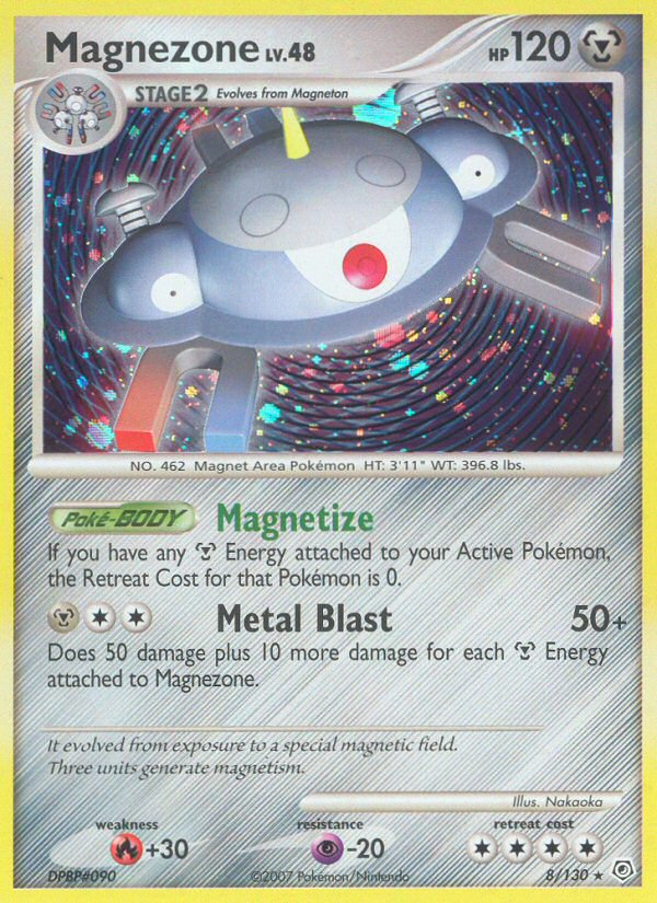Magnezone/130  - Holofoil Diamond and Pearl - Holo Rare