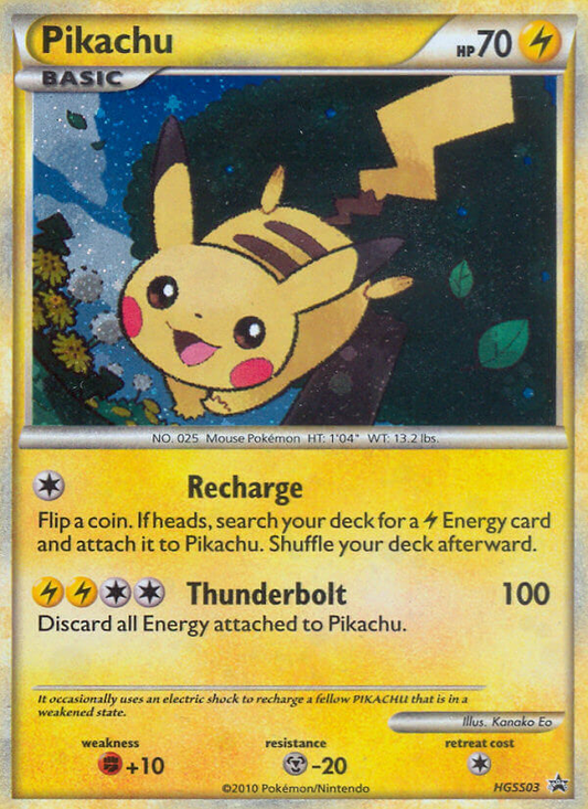 Pikachu HGSS03  - Holofoil HGSS Promos - Promo