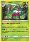 Tsareena 020  - Holofoil SM Base Set - Holo Rare