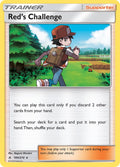 Red's Challenge - 184/214 (SM - Unbroken Bonds)/214  Deck Exclusives - Rare