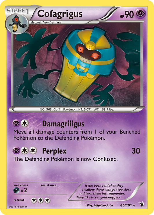 Cofagrigus (46)  Noble Victories - Rare