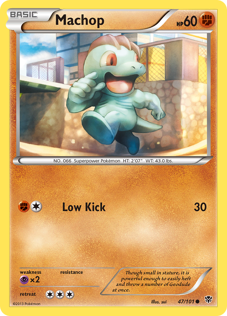 Machop 047  Plasma Blast - Common