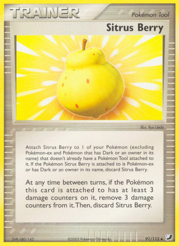 Sitrus Berry  Unseen Forces - Uncommon