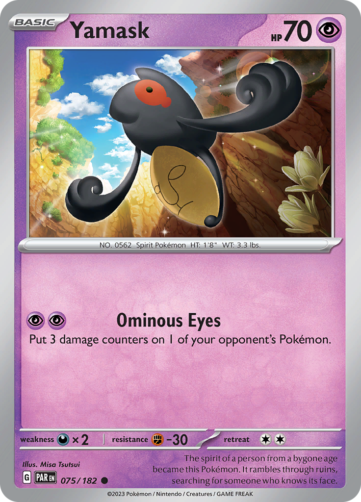 Yamask 075  SV04 Paradox Rift - Common