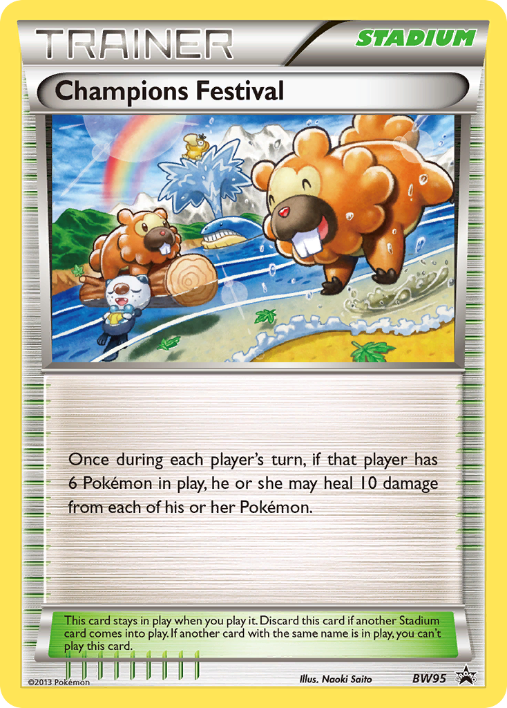 Champions Festival - BW95 (Worlds 13)  Black and White Promos - Promo