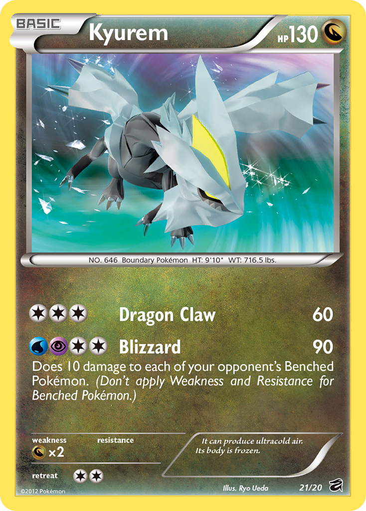 Kyurem  - Holofoil Dragon Vault - Holo Rare