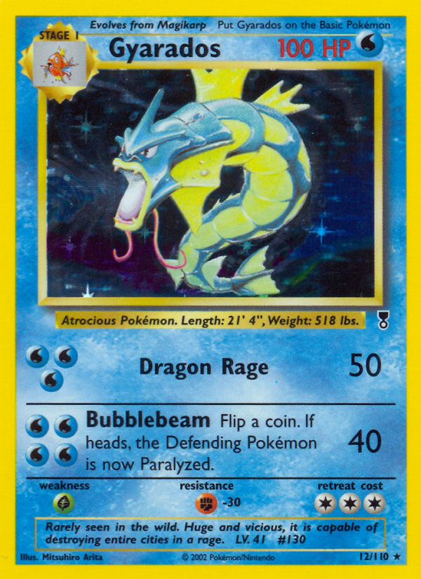 Gyarados  - Holofoil Legendary Collection - Holo Rare