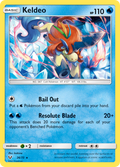 Keldeo 026  - Holofoil Shining Legends - Holo Rare