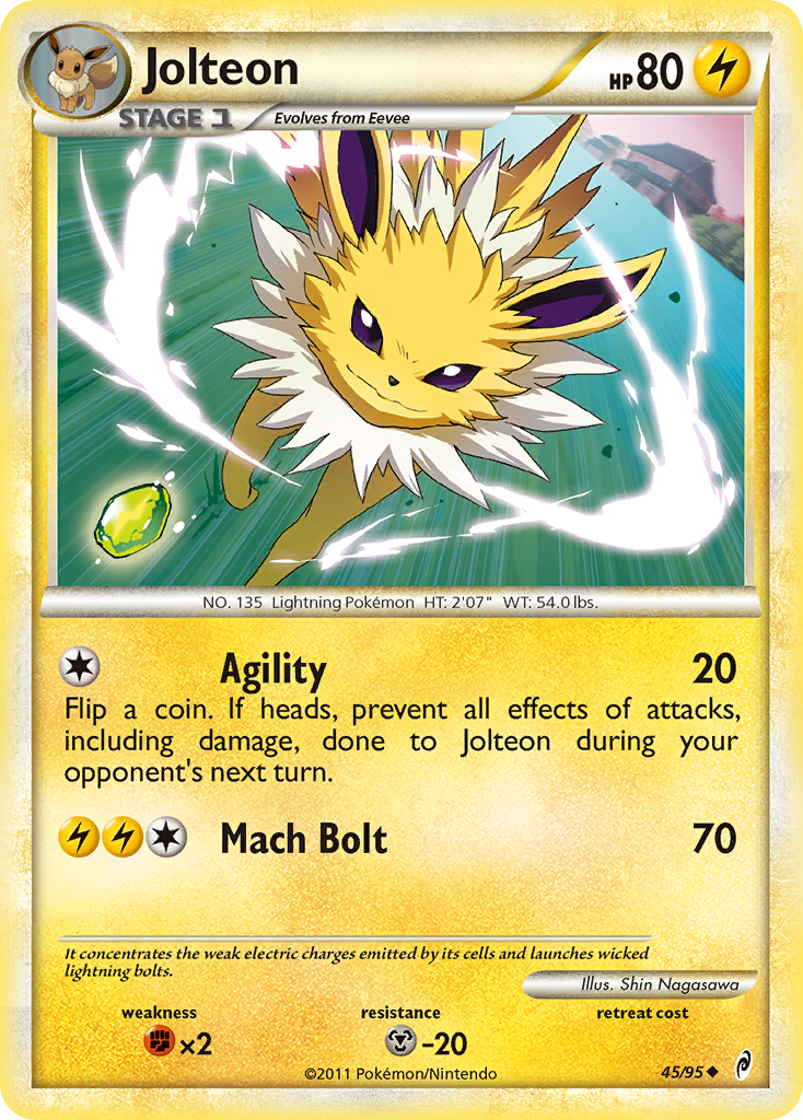 Jolteon 045  Call of Legends - Uncommon