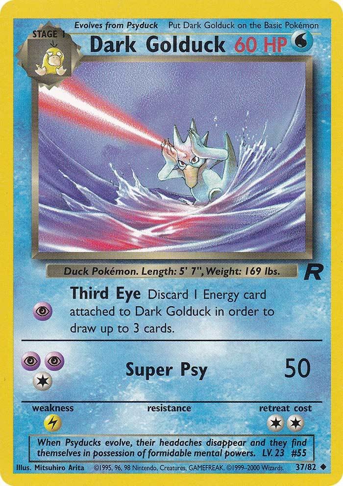 Dark Golduck 037  - Unlimited Team Rocket - Uncommon