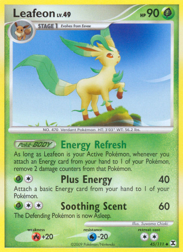 Leafeon 045  Rising Rivals - Uncommon