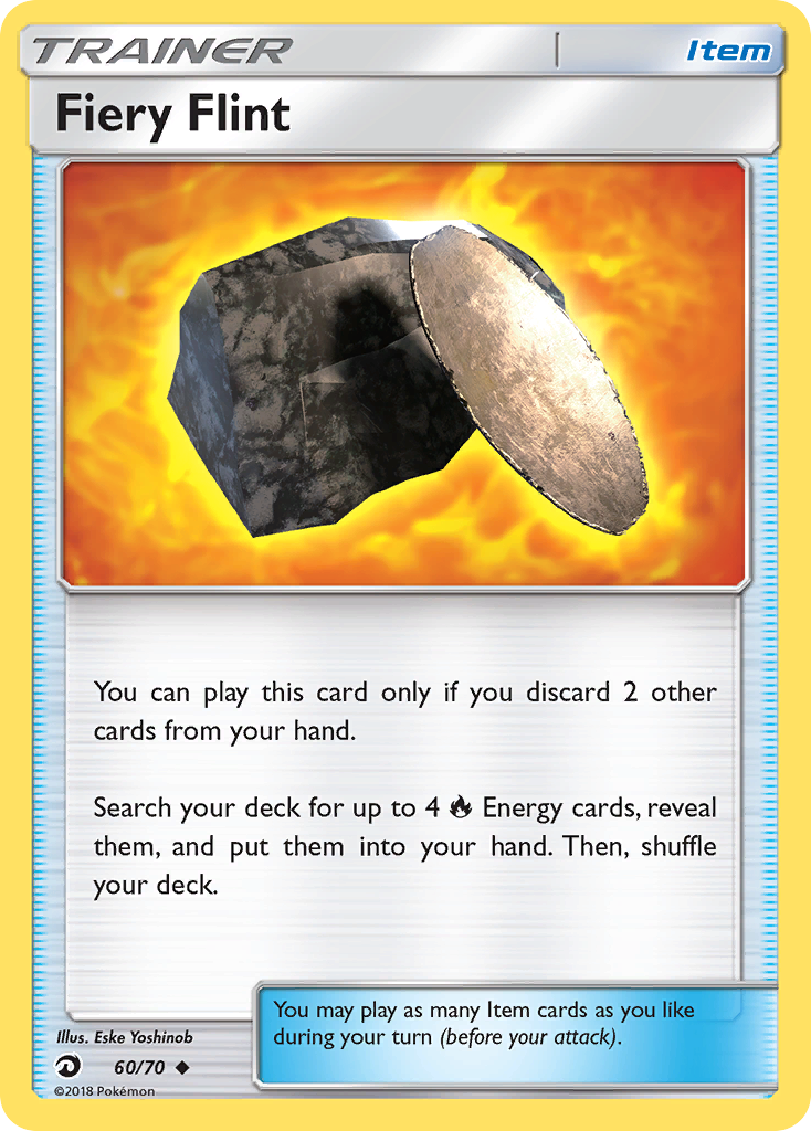 Fiery Flint 060  Dragon Majesty - Uncommon