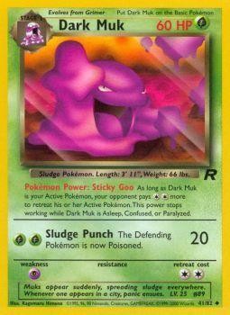 Dark Muk 041  - Unlimited Team Rocket - Uncommon