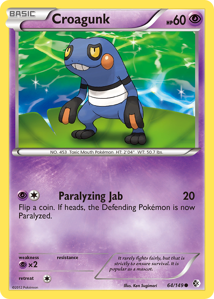 Croagunk (64)  Boundaries Crossed - Common