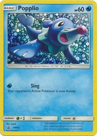 Popplio SM03  - Holofoil Miscellaneous Cards & Products - Promo