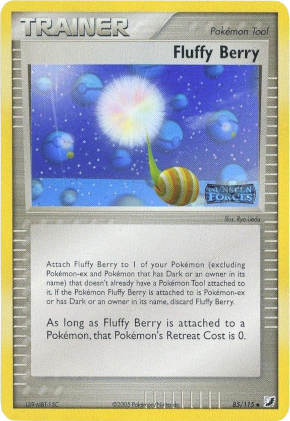 Fluffy Berry  - Reverse Holofoil Unseen Forces - Uncommon