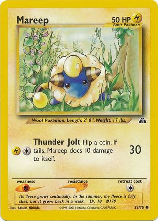 Mareep 058  - Unlimited Neo Discovery - Common