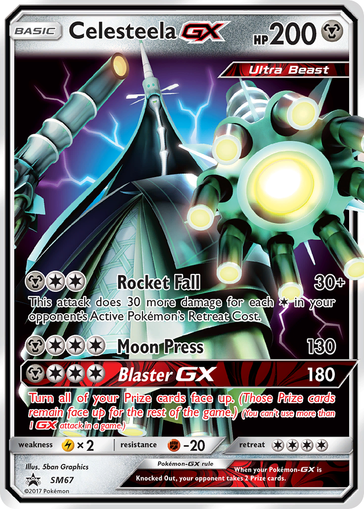 Celesteela GX - SM67  - Holofoil SM Promos - Promo