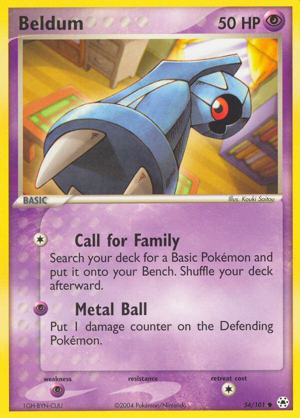 Beldum 054/101  Hidden Legends - Common