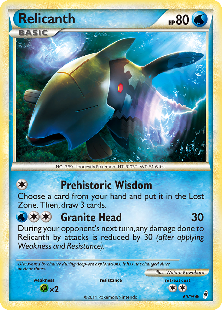 Relicanth  Call of Legends - Common
