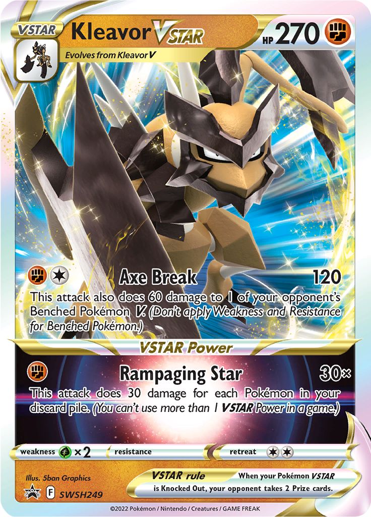 Kleavor VSTAR SWSH249  - Holofoil Jumbo Cards - Promo